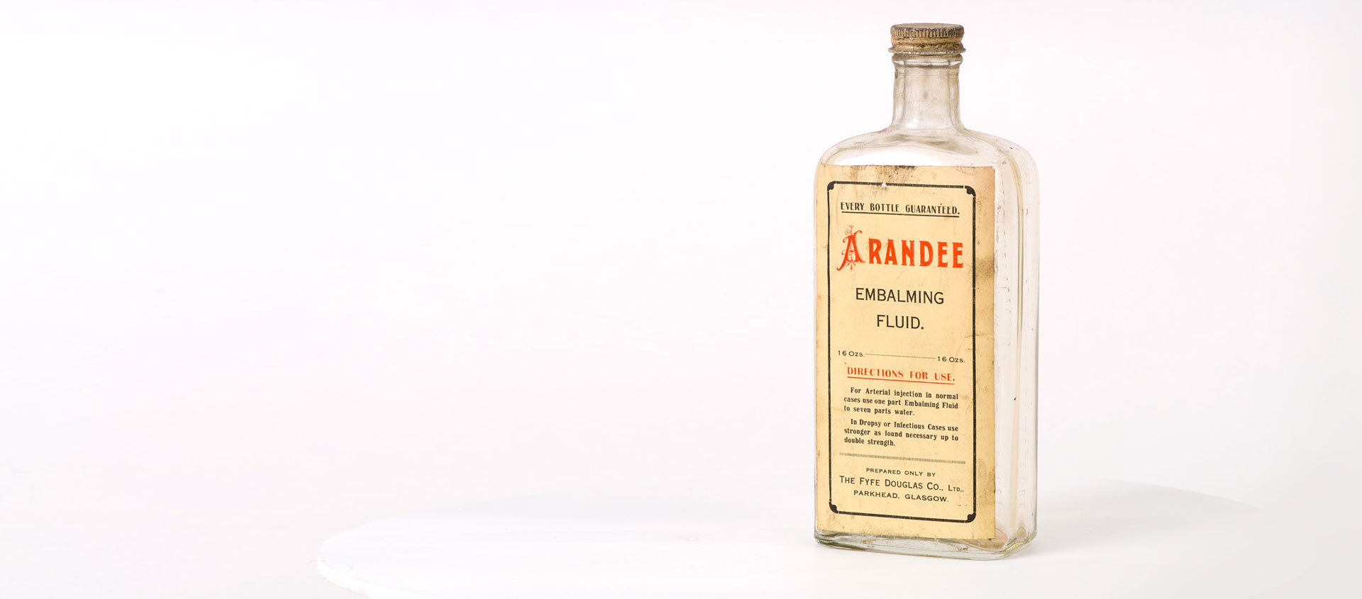 Collection Update – Embalming Fluid Bottle