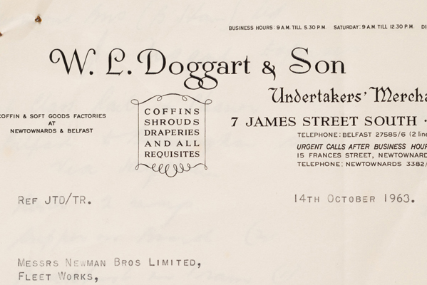 Document – W. L. Doggart