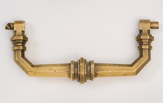 Cast Brass Gothic Handle